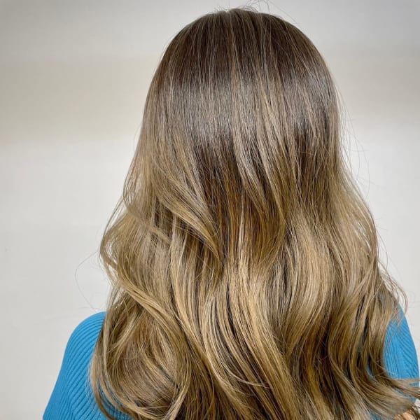 ロング　カール　ウェーブ