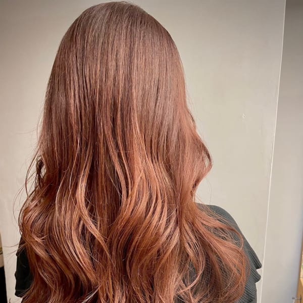 ロング　カール　ウェーブ