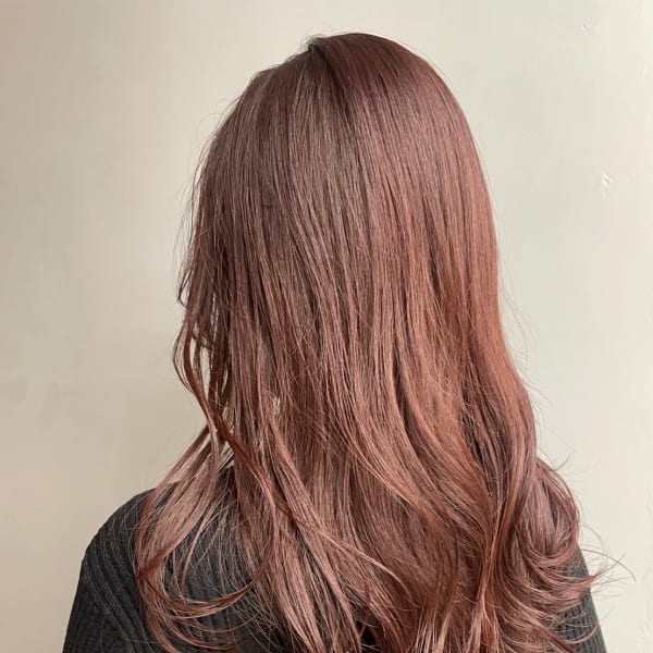 ロング　カール　ウェーブ