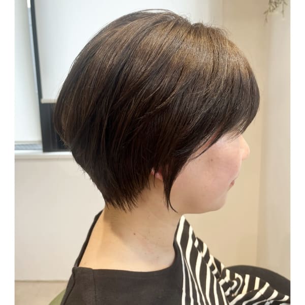 『20代/30代オススメ♪』ひし形ハンサムショートスタイル|Vanguard早稲田