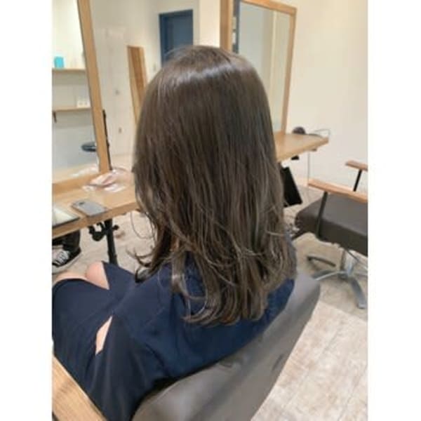 ロング　ゆるふわ　ウェーブ