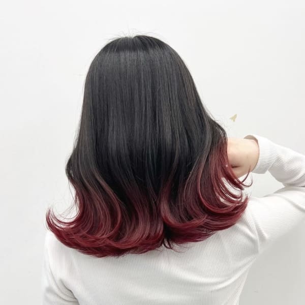 髪質改善カラー