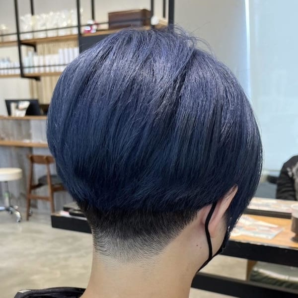 ダークブルー/20代30代40代/大橋