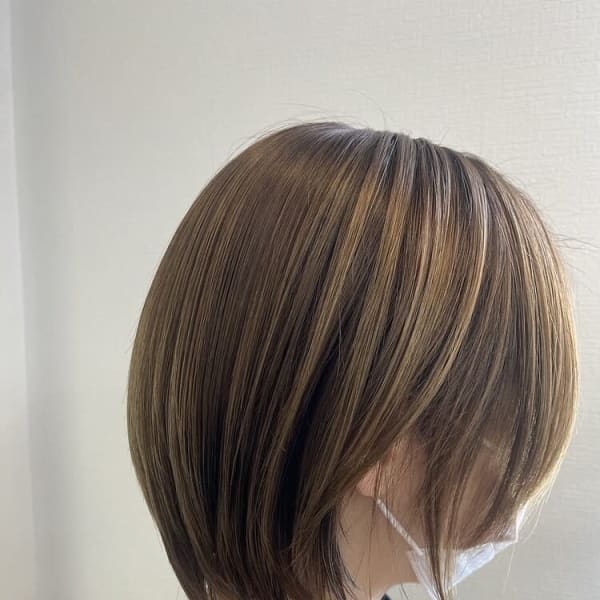 【Re.felice／札幌】縮毛矯正×ベージュカラー
