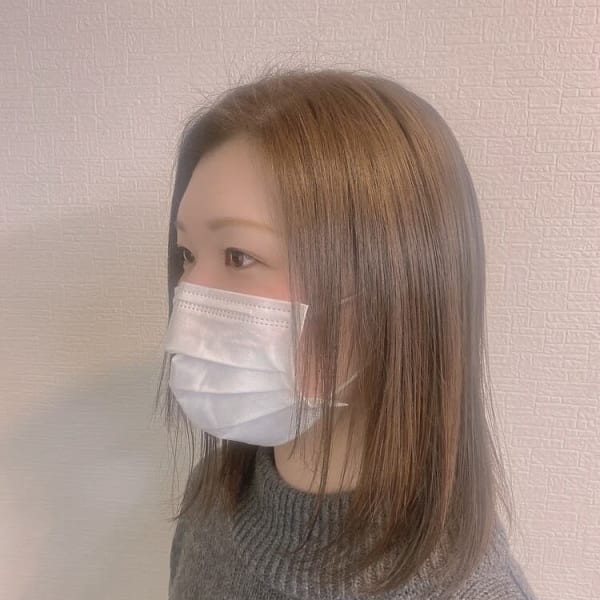 【Re.felice／札幌】ブリーチ無しミルクティーベージュ