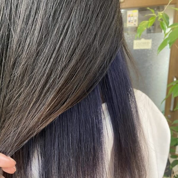 【Re.felice／札幌】バイオレットインナーカラー