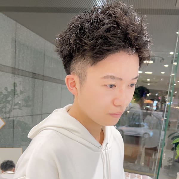 ツイストショート/ツーブロック|High street Hair