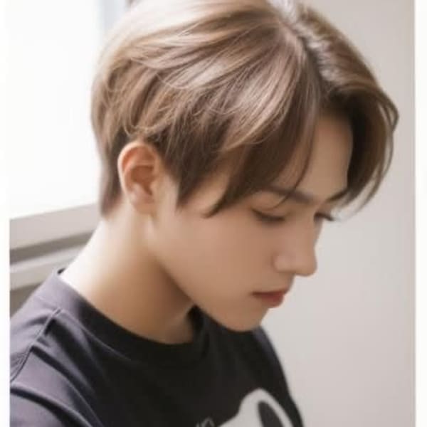 アップバングミディアム