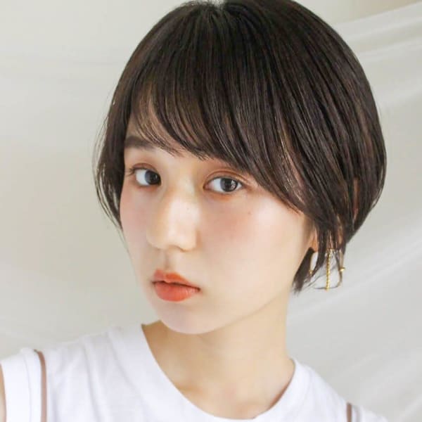 丸みショートスタイル