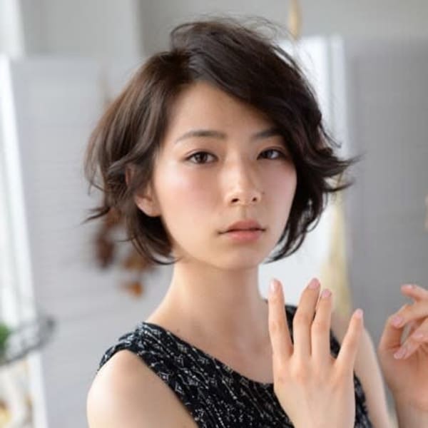 ラフ感が良い　大人ヘア　
