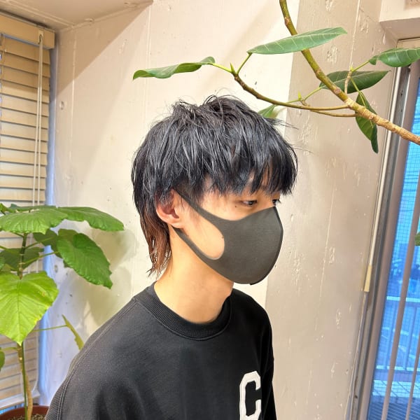 メンズウルフヘア|cheri