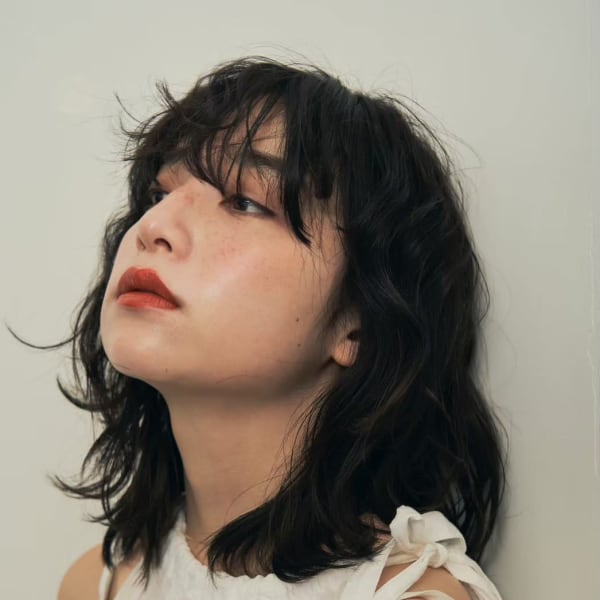 ゆるふわミディアムヘアー◎