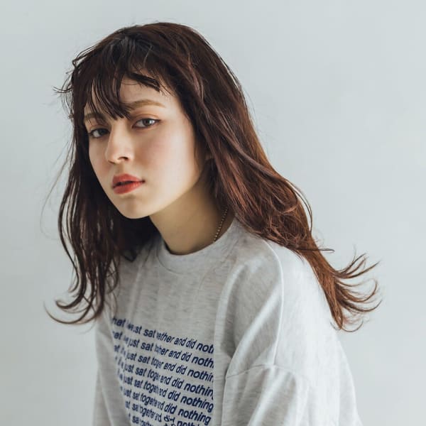 外国人風エアリーパーマ