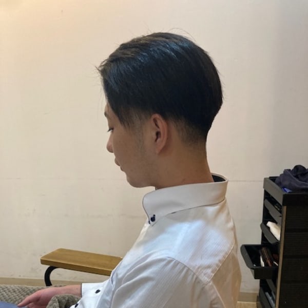 お客様髪質改善データ1173（縮毛矯正後のカット）