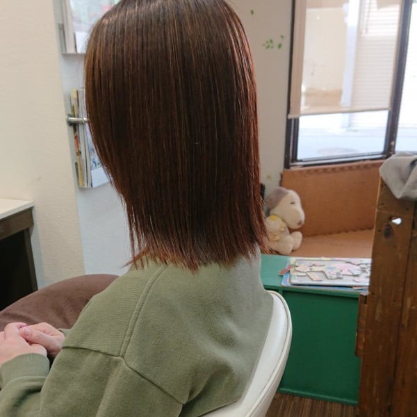 ミディアムボブ