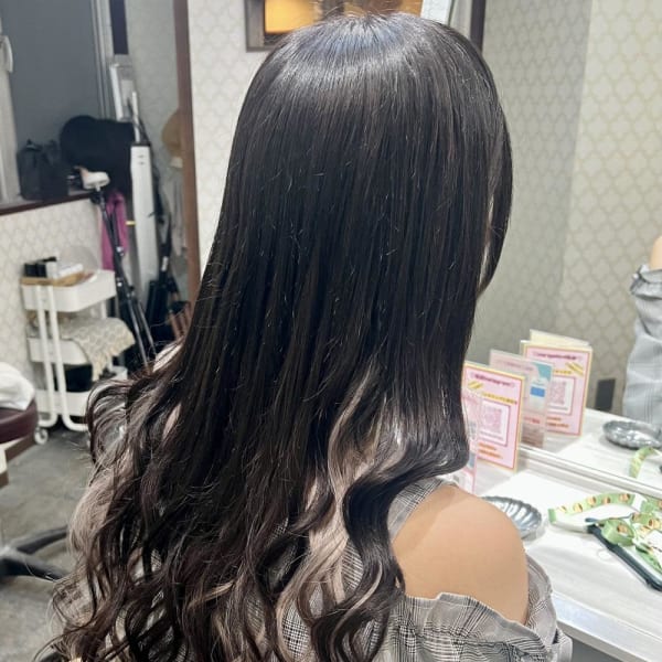 インナーカラースタイル