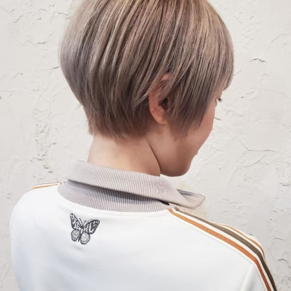 【Flor_戸塚】*フレンチショート+ミルクティベージュ*
