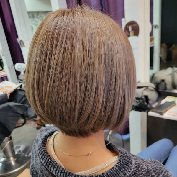 大人ショートボブ|coiffeur SOLEIL