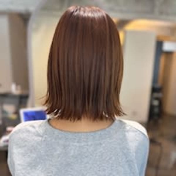 ちょっと外はねボブヘア|Marie Precious Salon