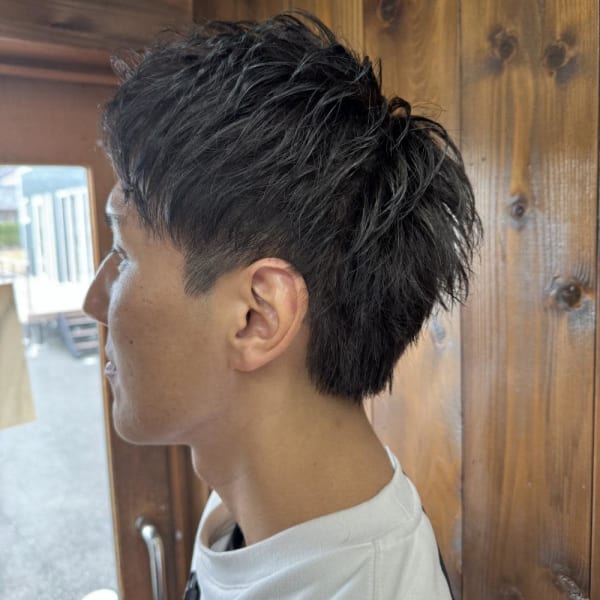 メンズショート＆グレージュ|Cherie