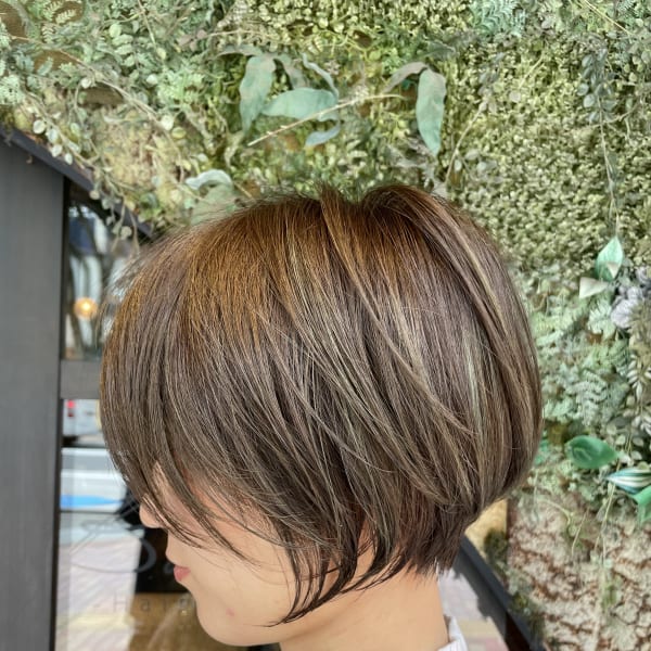 抜け感ショート