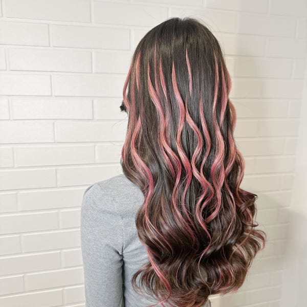 激かわピンクハイライト！