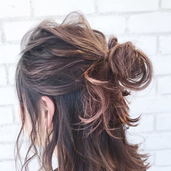 ピンクハイライトグラデーション_ba9993