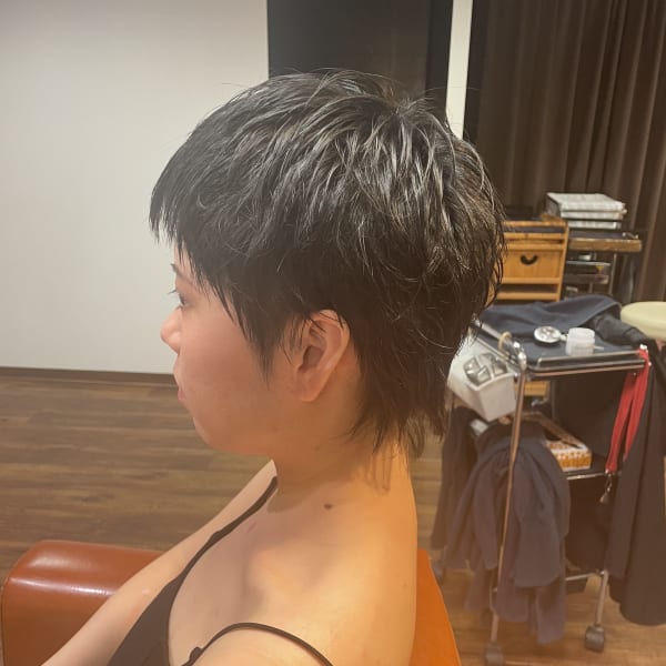 モード系カット☆