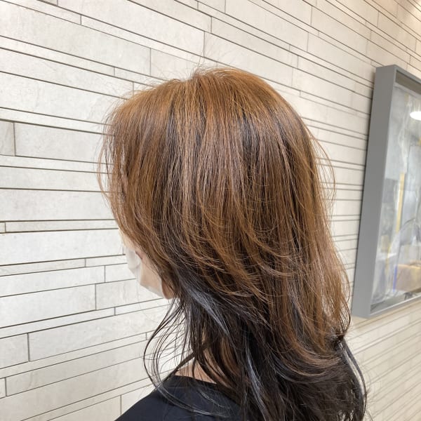 ブリーチなし⭐︎大人のアンブレラカラー⭐︎