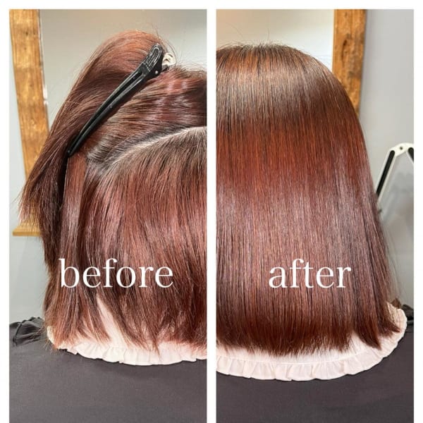 【乾かすだけで柔らかくて、ツヤツヤ縮毛矯正】|Cherim boat