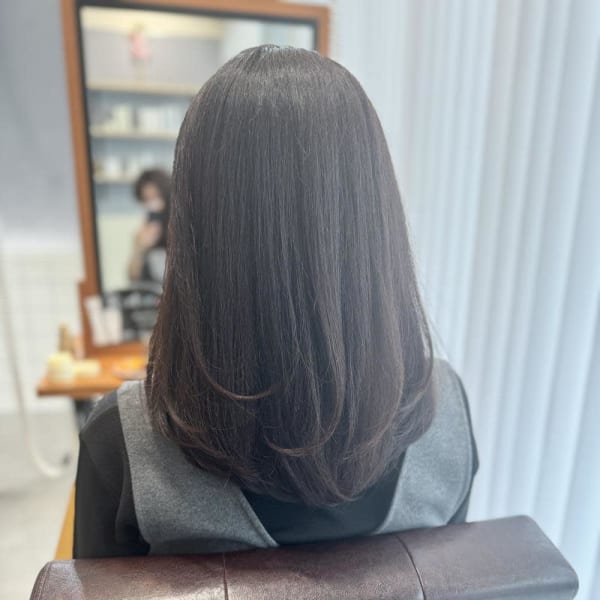 ナチュラルロングヘア