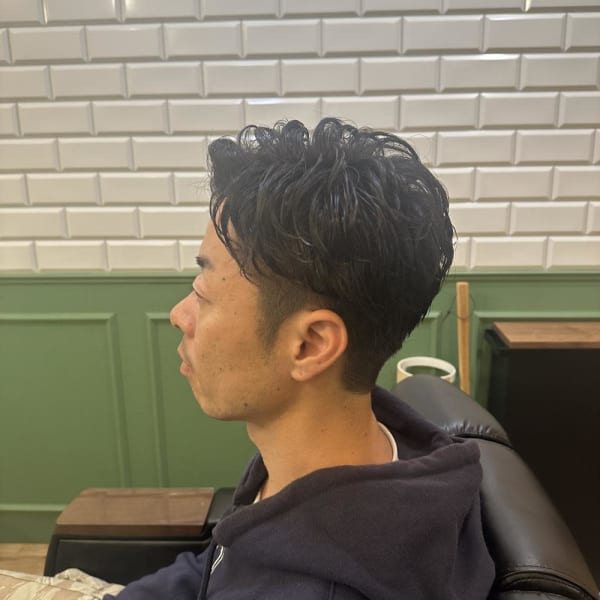 ツーブロックパーマ