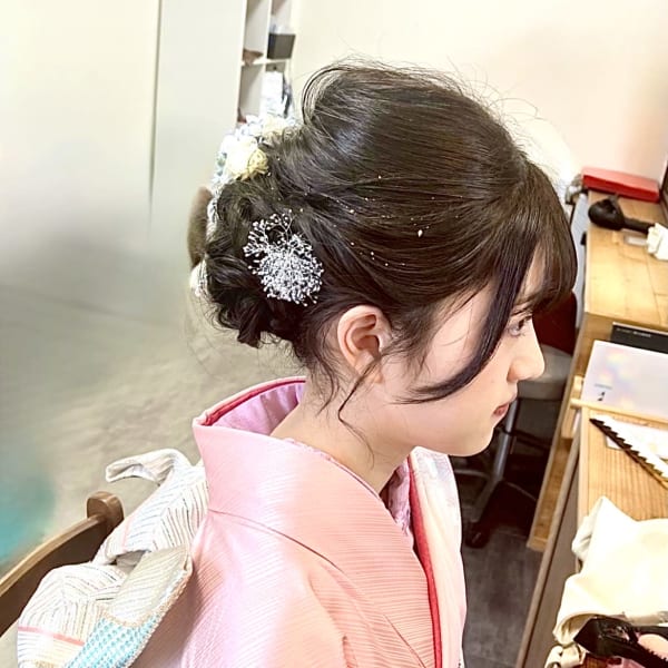 成人式ヘアセット