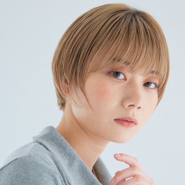 レイヤーショート/マッシュ/ボブ/AVEDA/オーガニック