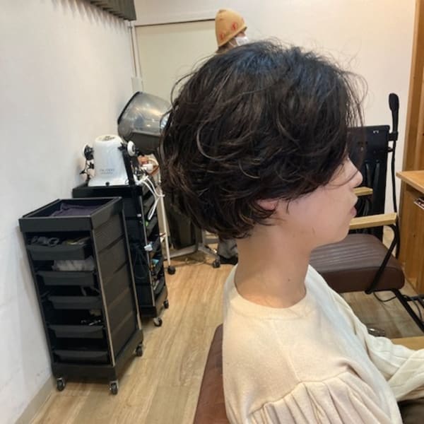 お客様髪質改善データ1199(デザインパーマ)