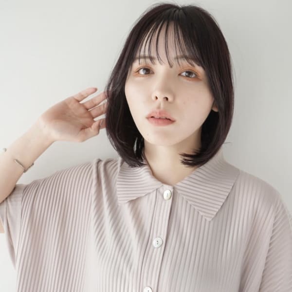 【次世代髪質改善】　カット＋艶カラー＋質感再整４StepTr|LUVISM 長岡店【ラヴィズム】