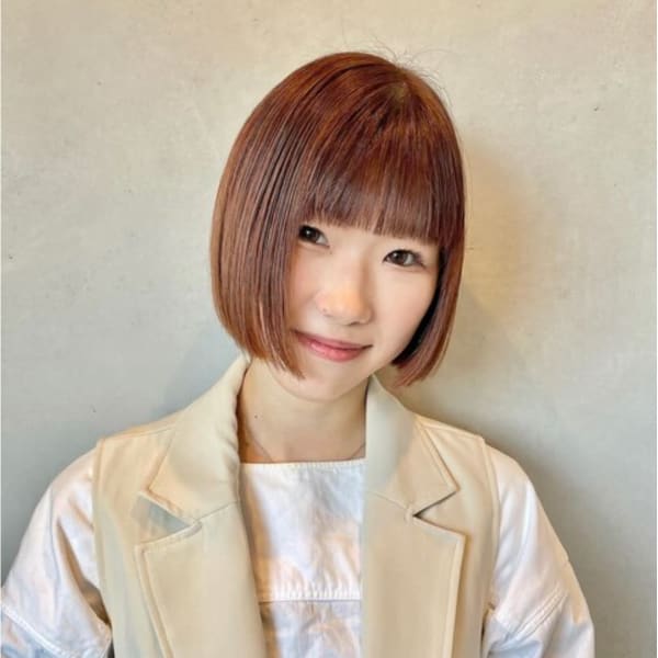 【透明感カラー】カット＋ダブルカラー＋質感再整4step |LUVISM 長岡店【ラヴィズム】