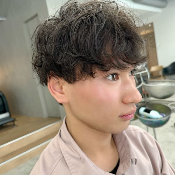 【メンズ限定】カット＋スパイラルパーマ　長岡/メンズパーマ|LUVISM 長岡店【ラヴィズム】