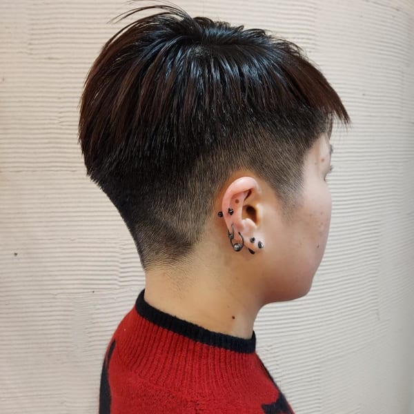 【MICHI refre店 藤原信恵】刈上げショート