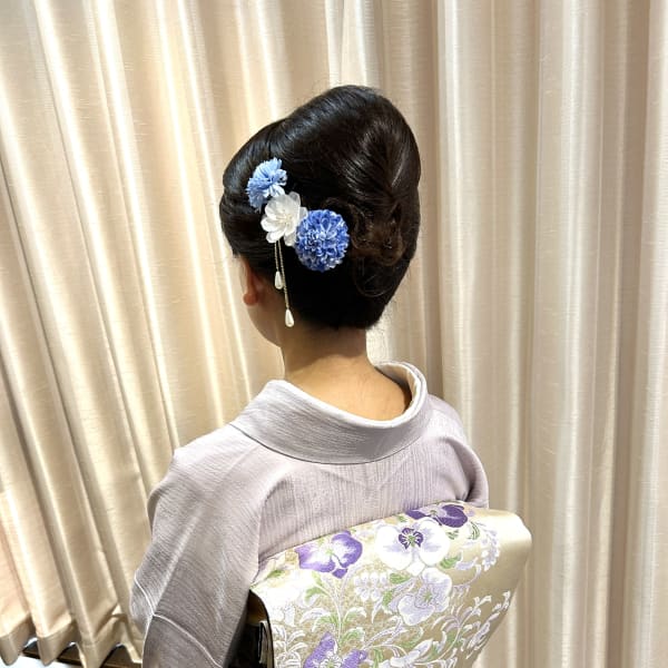 訪問着着付け&ヘアセット