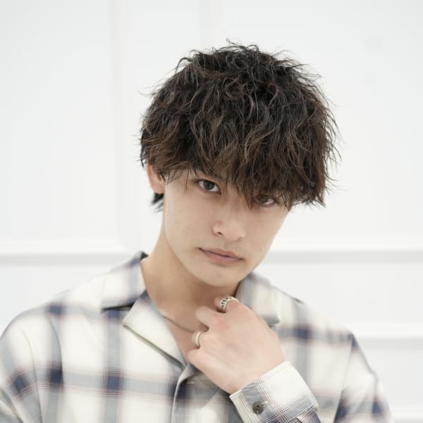 メンズマッシュ/ツイストスパイラルパーマ