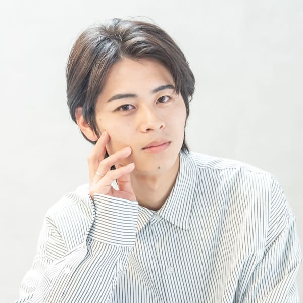 ハンサムセンターパート|hairs加古川平野店