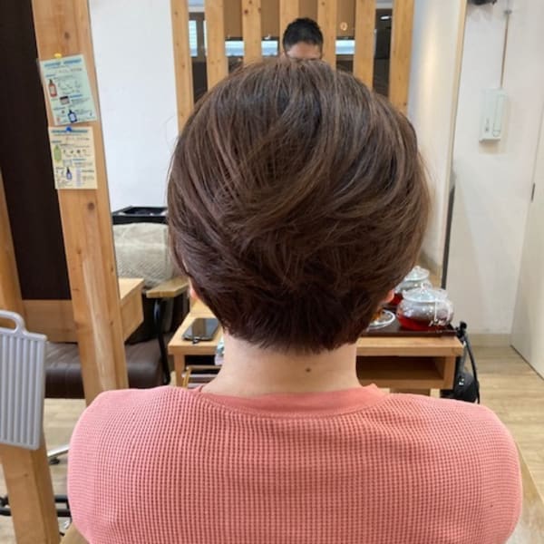 お客様髪質改善データ1220(ハンサムショート)