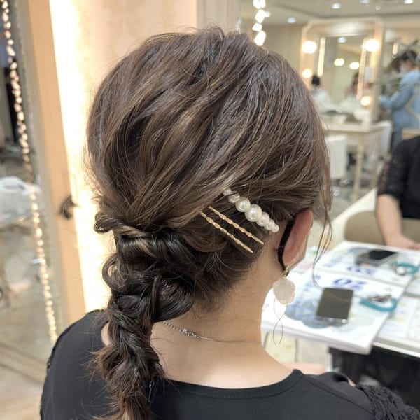 cropes辻堂谷川　ポニーアレンジ