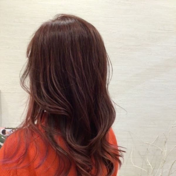 チェリーピンク×ピンクブラウンカラー