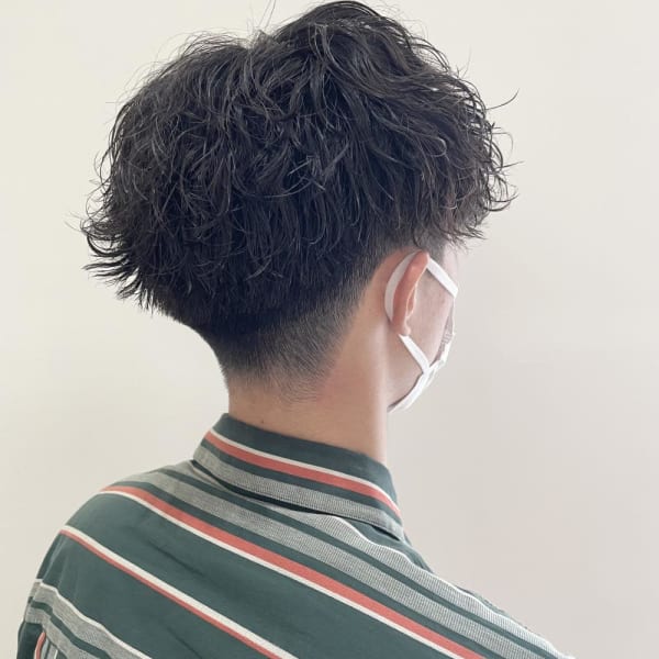 メンズカット/メンズパーマ/波巻きスパイラル