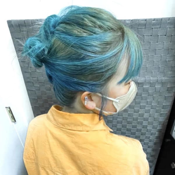 【hinari】#お団子アレンジ #個性派アレンジ
