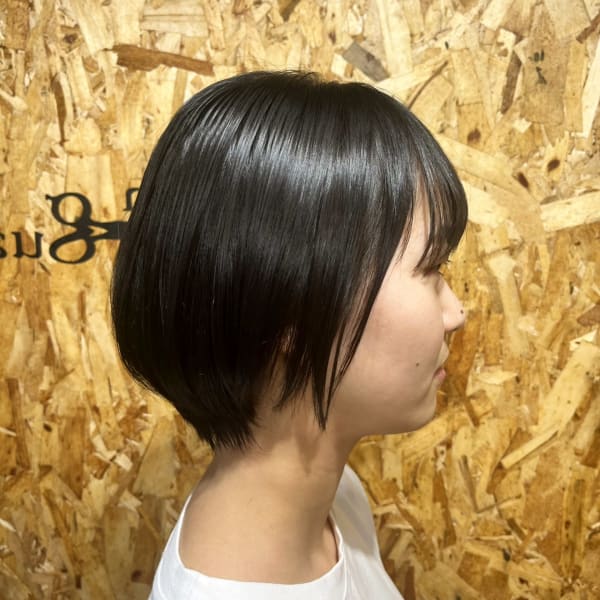 髪質改善ストレート/極艶美シルエットボブ|Vanguard早稲田