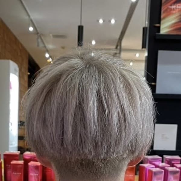 ダークアッシュ/アッシュブラック/カルマパーマ