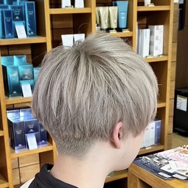 ダークアッシュ/アッシュブラック/カルマパーマ